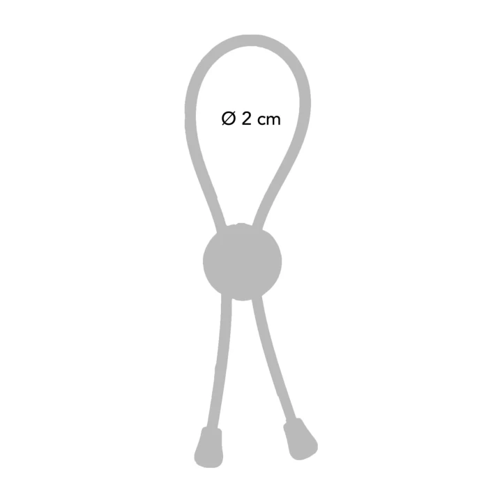 Opaska zaciskowa na penisa Power X Ring w kolorze fioletowym, regulowana, ABS