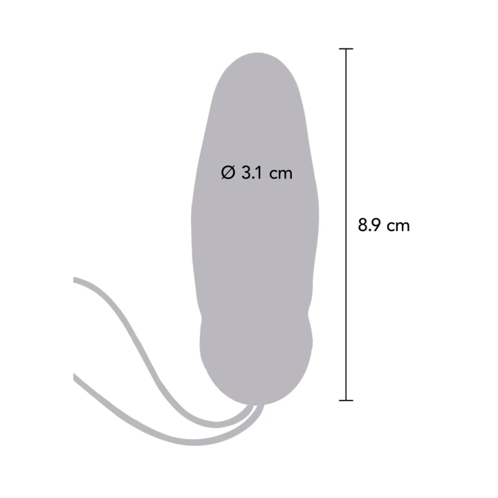 Stymulator intymny - jajko wibracyjne, 7 trybów, wodoodporne, pilot zdalnego sterowania, fioletowe