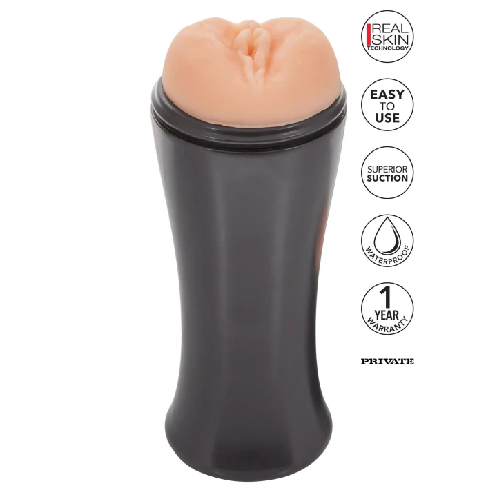 Kompaktowy masturbator Original Vacuum Cup To Go w odcieniu jasnej skóry