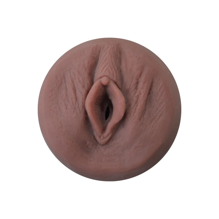 Masturbator podróżny o realistycznej konstrukcji, brązowy, 21 cm, wodoodporny