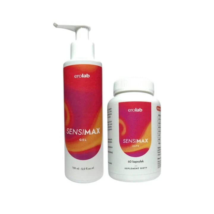 Żel na potencję Sensimax 150 ml dla mężczyzn - wsparcie i satysfakcja w intymności