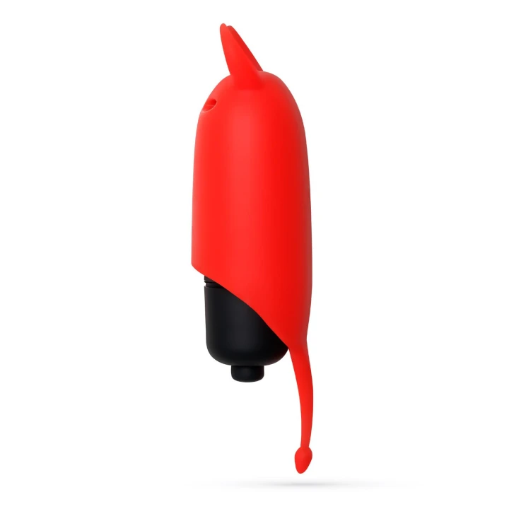 Wibrator do punktu G CRUSHIOUS O-PET DEVIL, 10 trybów wibracji, czerwony, wodoodporny