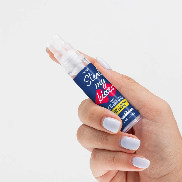 Żel intymny o smaku napoju energetycznego, 10ml, wegański, jadalny