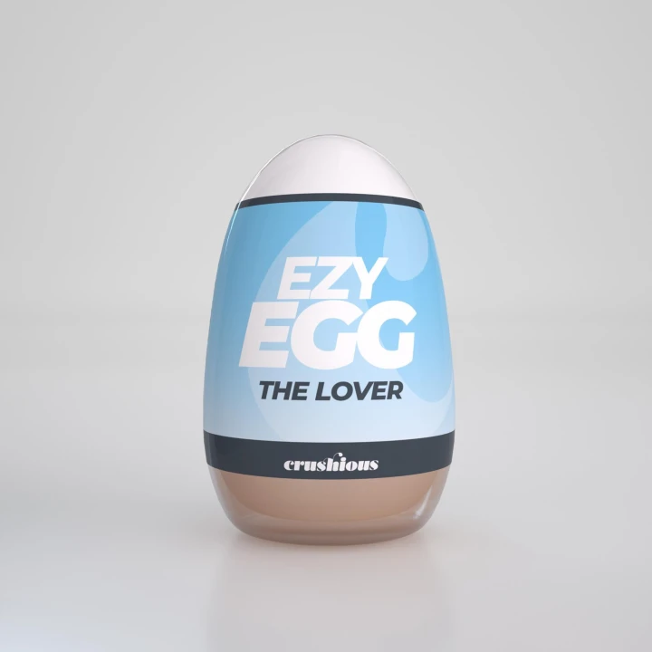 Masturbator Egg Crushious Ezy Egg – kompaktowy stymulator przyjemności dla mężczyzn