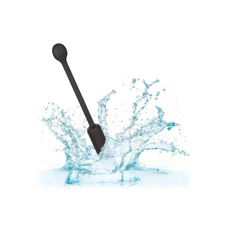 Zdalnie sterowany mini wibrator w formie bransoletki z 12 trybami wibracji, czarny