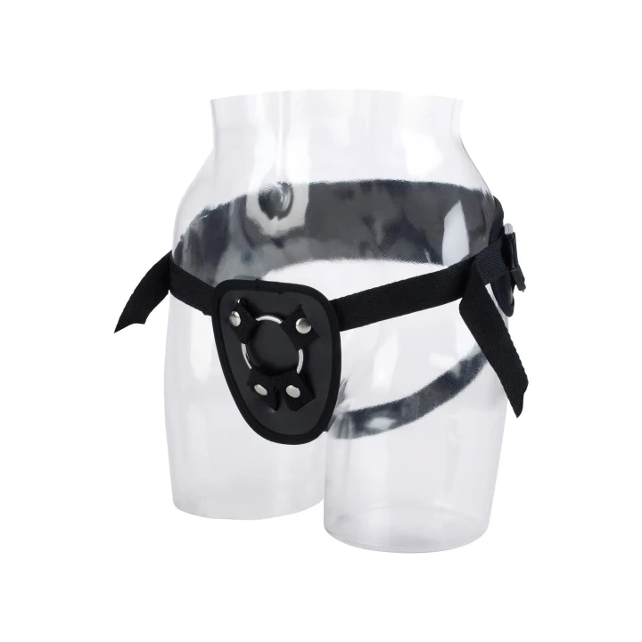 Uprząż wspierająca do intensywnych doświadczeń erotycznych - Czerń