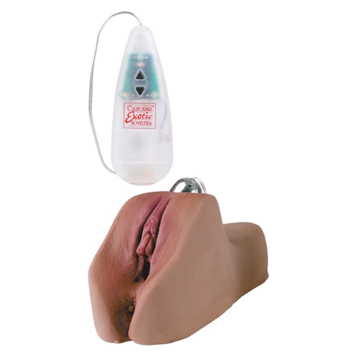 Wibrator realistyczny Futurotic Laceys z brązową skórą, 16,5 cm, z funkcją wibracji