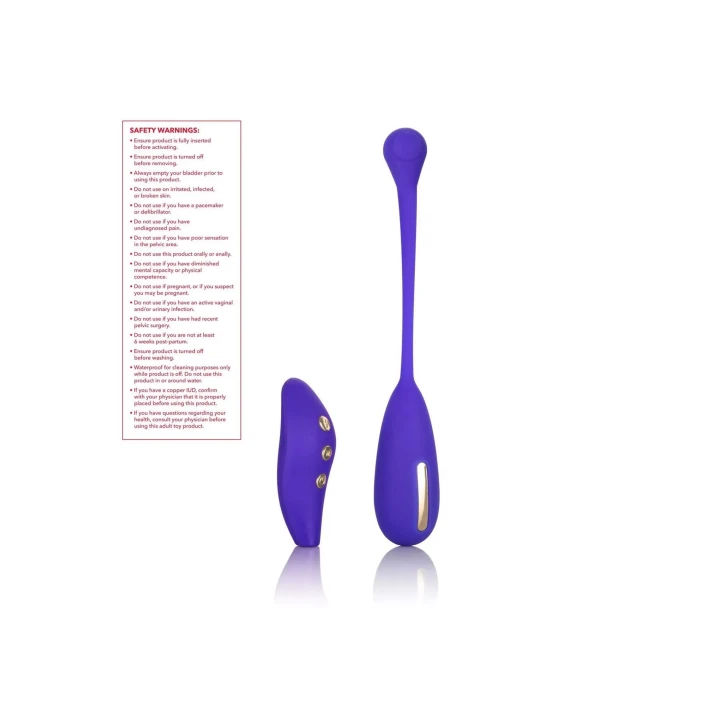 Elektroniczny trening Kegla zdalny wibrator niebieski do wzmocnienia mięśni dna miednicy