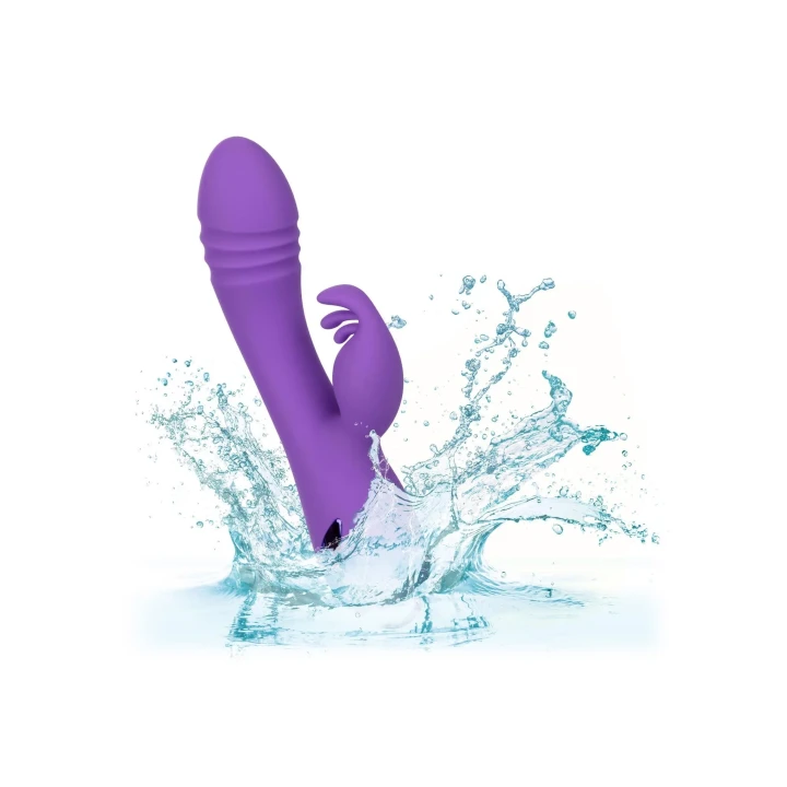 Stymulator łechtaczkowy Purple West Coast Wave Rider, silikon, wodoodporny, wibracyjny