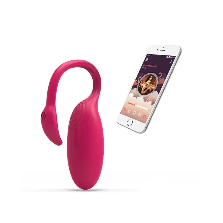 Wibrator punktu G - Magic Motion Flamingo, wodoodporny, zdalnie sterowany, 7.2 cm