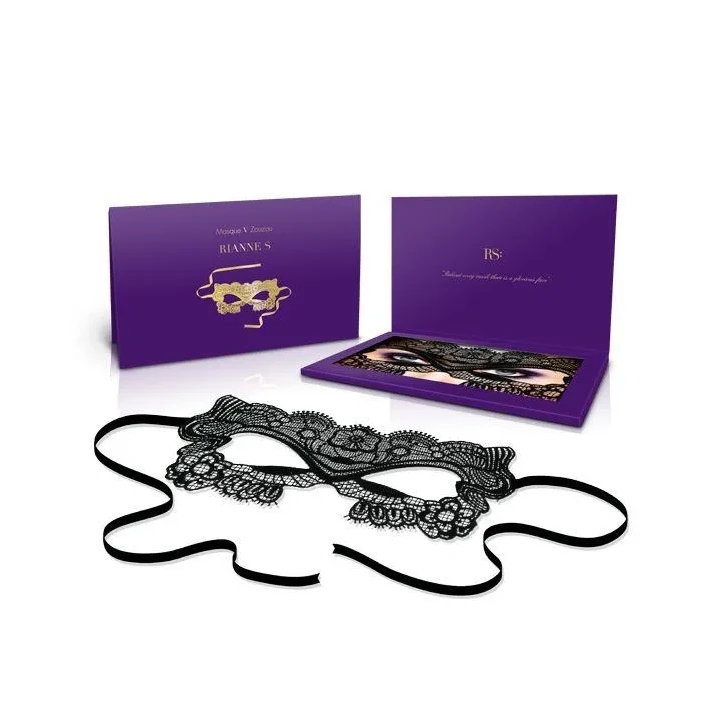 Elegancka maska wenecka RS RIANNE S - Unikalny dodatek dla kobiet na specjalne okazje