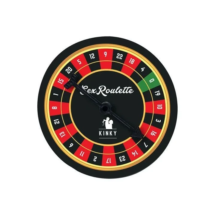 Gra erotyczna Sex Roulette Kinky - wyzwania intymności i emocji, 24 opcje zabawy