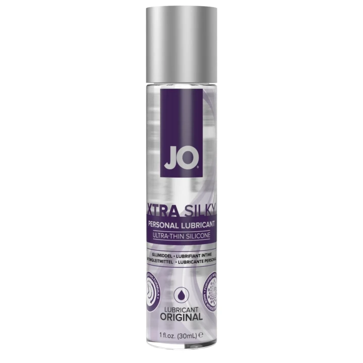 Lubrykant silikonowy System JO Xtra Silky Thin, 30 ml - gładka formuła, bez konserwantów