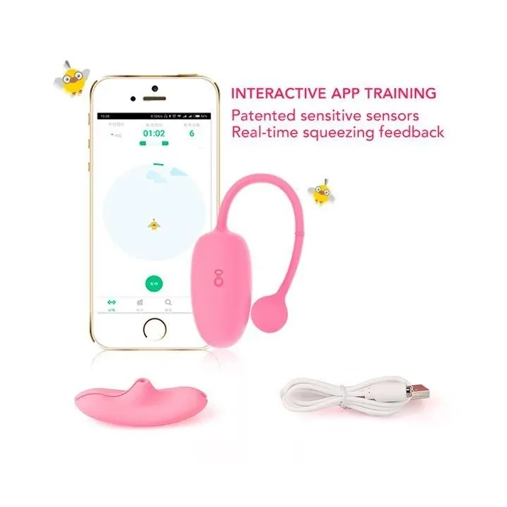 Inteligentny trenażer mięśni dna miednicy Magic Motion Kegel Coach z czujnikami