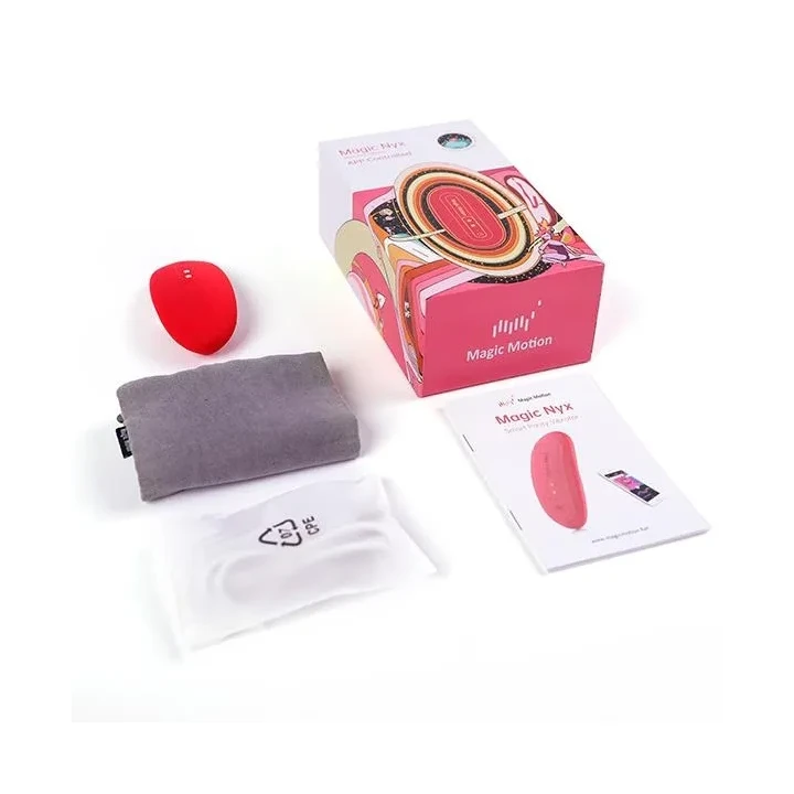 Inteligentny wibrator do majtek - Magic Motion Nyx, zdalne sterowanie, wodoodporny