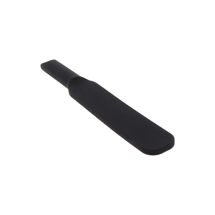 Paddle z kolcami, duże, czarne, silikonowe, 31 cm, dla miłośników BDSM