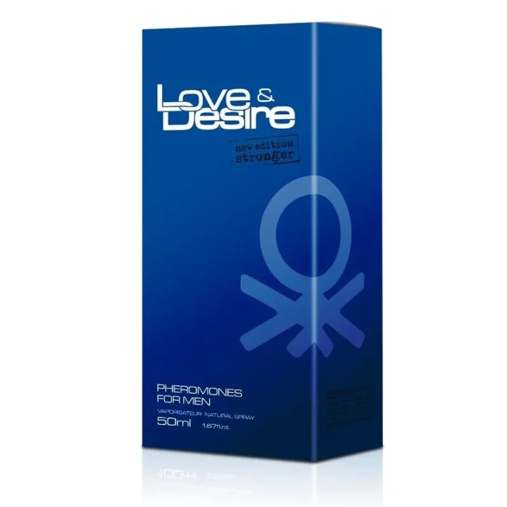 Feromony do mężczyzn Love Desire 50 ml - intensywny zapach drzewny z nutami przyprawowymi