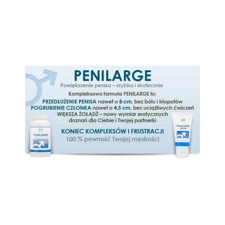 Naturalny żel na powiększenie rozmiaru - Penilarge Cream 50 ml z funkcją regulacji hormonalnej