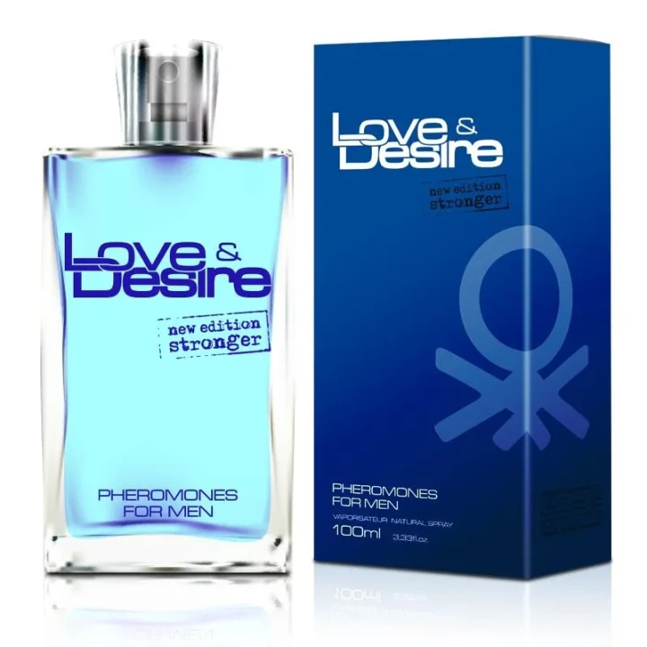 Perfumy z feromonami Love Desire 100 ml dla mężczyzn - magnetyczny zapach przyciągający uwagę