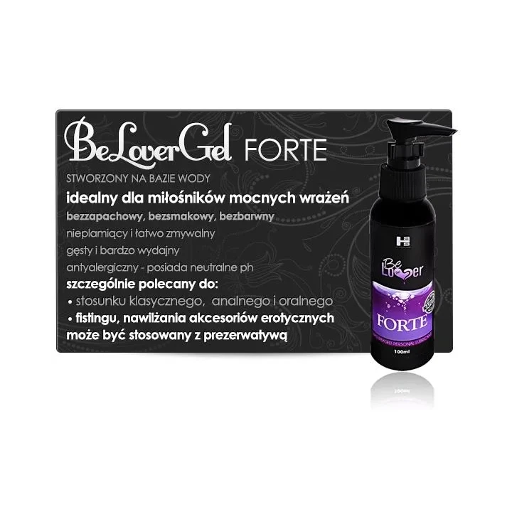 Żel intymny Żel-CC Be Lover Gel Forte Power 100 ml - wysoka jakość, gęsta konsystencja