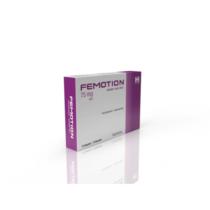 Naturalny suplement diety Female Libido – Femotion 10 tabletek na zwiększenie pociągu seksualnego