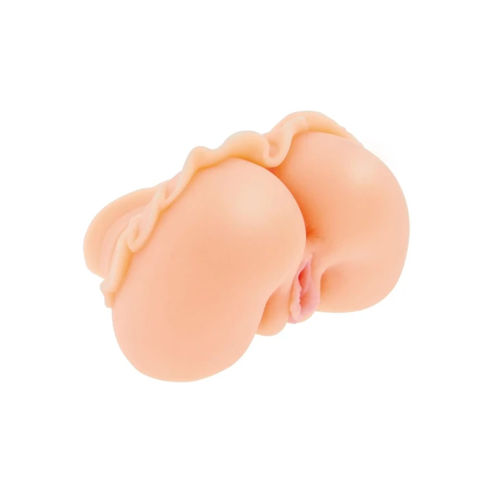 Masturbator realistyczny o ciasnej pochwie z materiału TPE, nude 15x17 cm