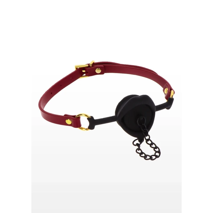 Kinky Gag with Plug Red