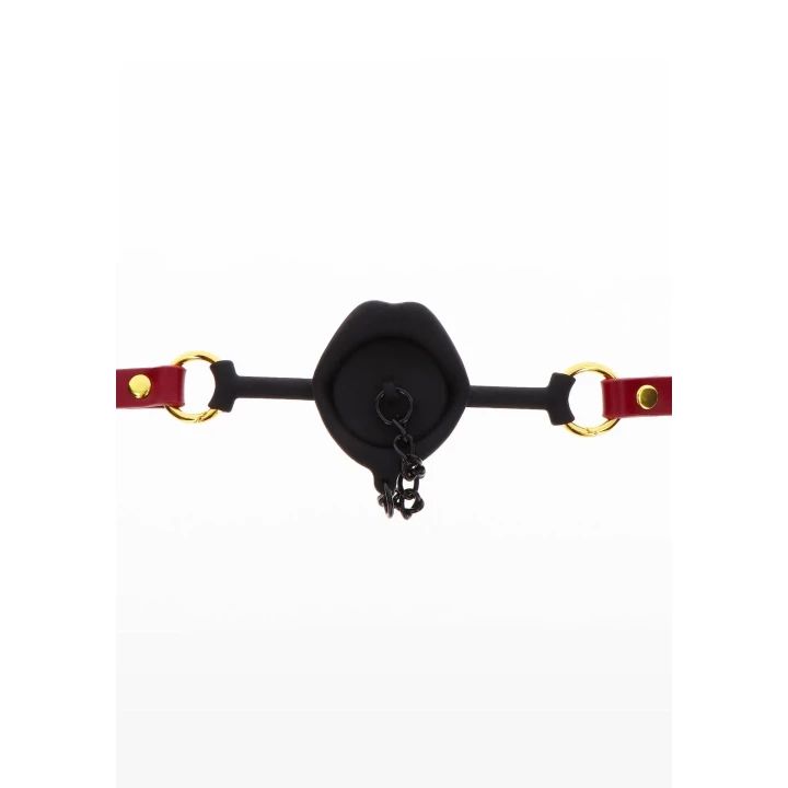 Kinky Gag with Plug Red