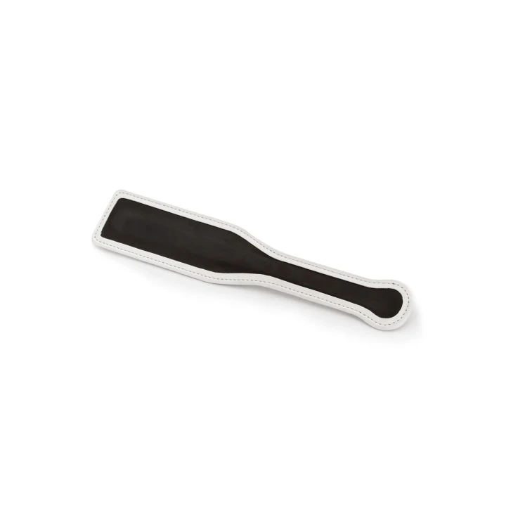 Masażer BDSM Glo Paddle świecący w ciemności, PU Leather, długość 30 cm