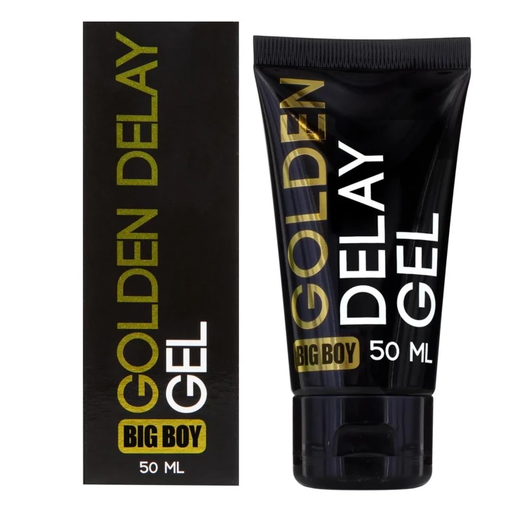 Żel opóźniający ejakulację Big Boy Golden Delay 50 ml - wydłużanie przyjemności dla mężczyzn