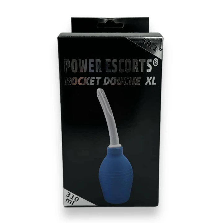 Irygator analny Power Escorts - Rocket Douche XL, pojemność 330 ml, wszechstronny i łatwy w użyciu