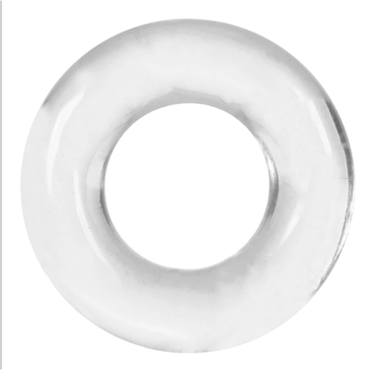 Pierścienie erekcyjne LoveSecret Sensual 2-pack: czarny i przezroczysty, 3,5 cm