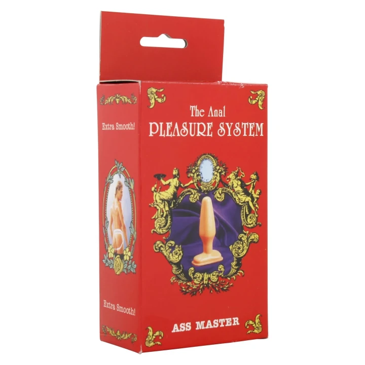 Korek analny Anal Pleasure System Black, Ø 4 cm, długość 14.7 cm, PVC bez ftalanów