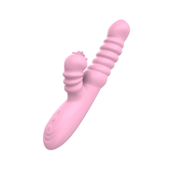 Wibrator ze stymulatorem posuwisto-zwrotnym USB z 20 funkcjami wibracji