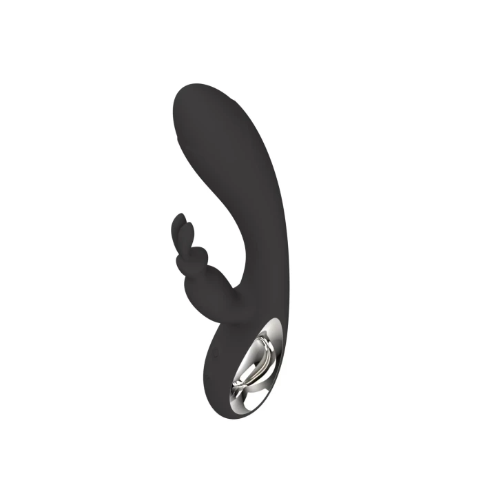 Wibrator do punktu G i łechtaczki, 36 funkcji, USB, czarny, silikon medyczny