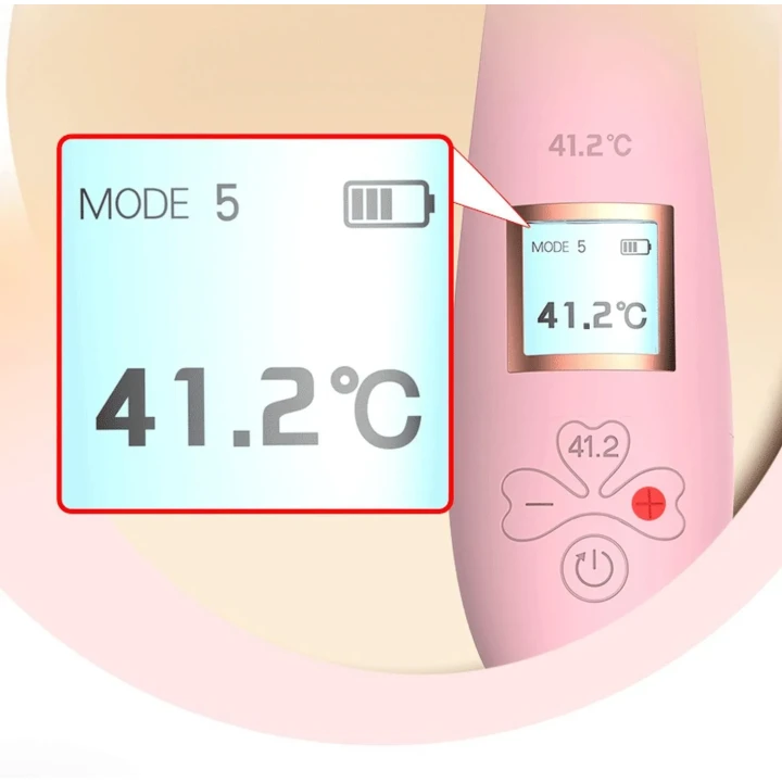 Wibrator do stymulacji wewnętrznej i zewnętrznej Lilo USB, różowy, 10 trybów wibracji