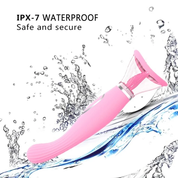 Automatyczna wibrująca pompka do waginy USB z niezależnym ssaniem i wibracjami