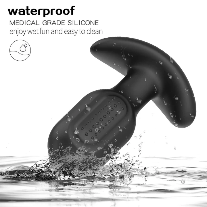 Wibrujący korek analny Bliss APP z aplikacją mobilną i ergonomicznym designem