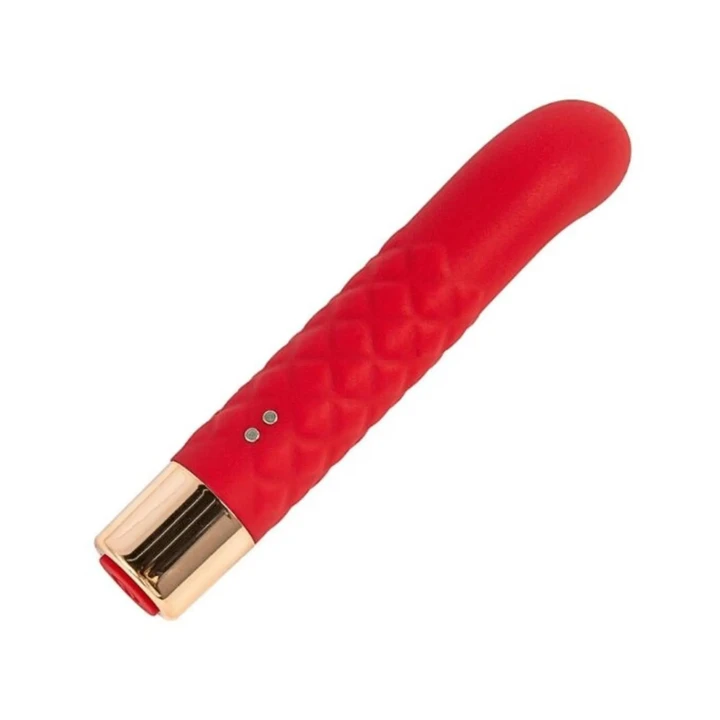 Wibrator G Spot z 7 trybami wibracji, USB i ergonomiczny kształt, silikonowy