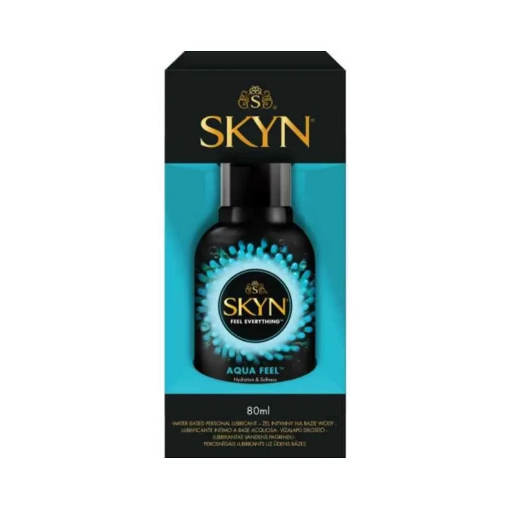 Żel intymny nawilżający SKYN Aqua Feel 80ml z aloesem i witaminą E, bezzapachowy