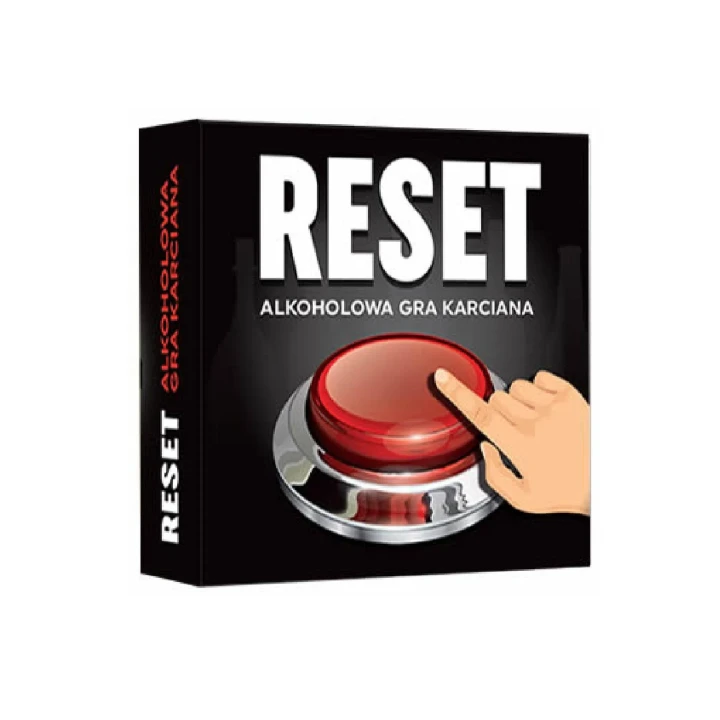 Gra karciana integracyjna z elementami alkoholowymi - RESET