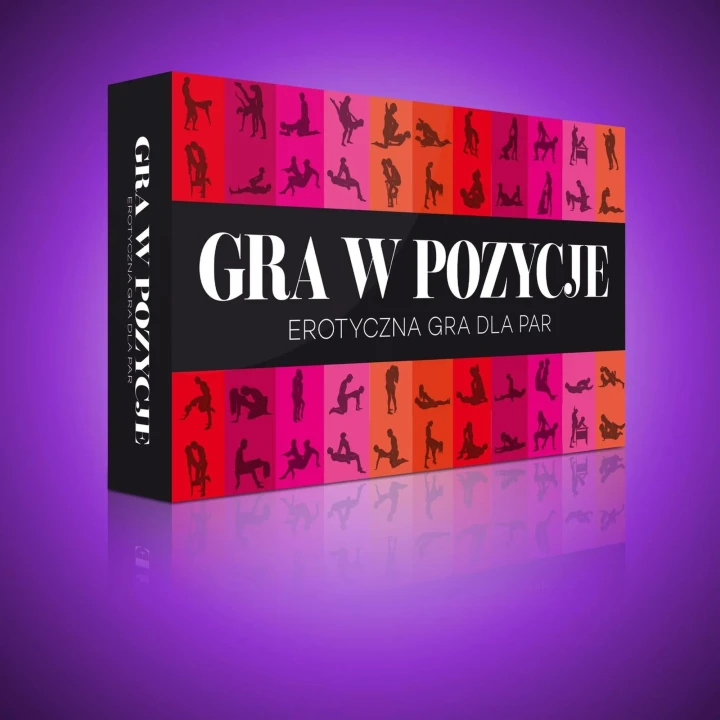 Gra towarzyska dla par - GRA W POZYCJE - intymna gra erotyczna z planszą i kartami