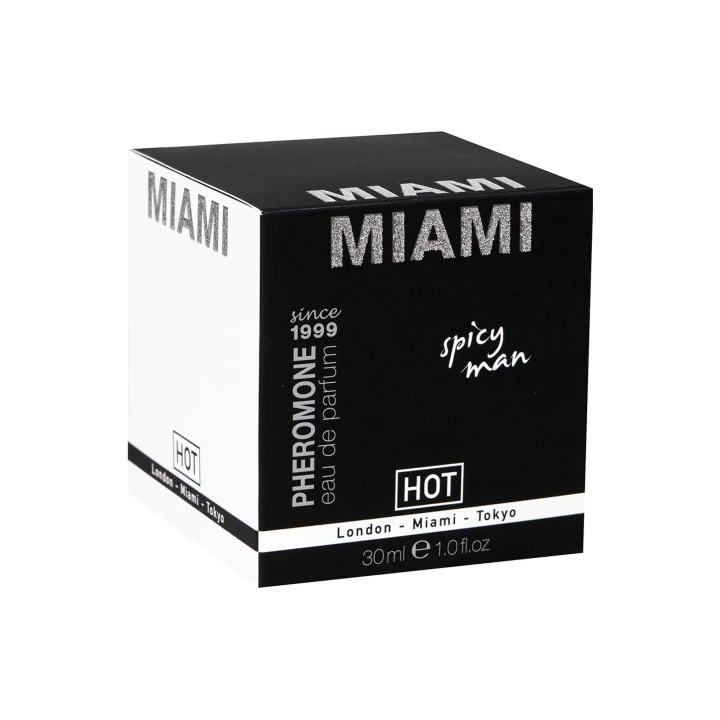 Perfumy z feromonami dla mężczyzn Feromony-HOT MIAMI spicy 30ml