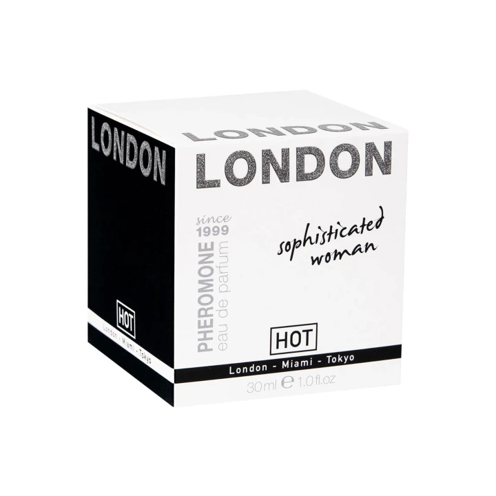 Perfumy feromonowe dla kobiet Feromony-HOT LONDON 30ml - elegancki zapach przyciągający uwagę