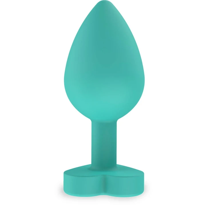 Korek analny silikonowy Plug Your Ass M, 3.5 cm x 8.5 cm, Zielony, marka ToyJoy