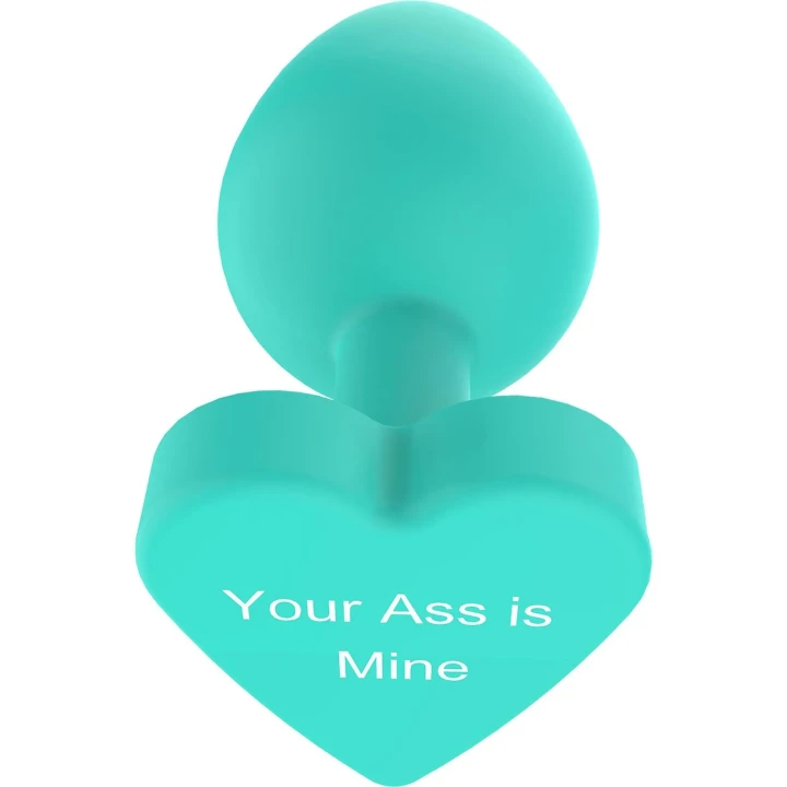 Korek analny silikonowy Plug Your Ass M, 3.5 cm x 8.5 cm, Zielony, marka ToyJoy