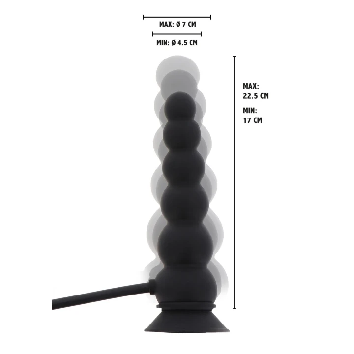 Hidden Desire Extreme Inflatable Suction Base Plug - Expert