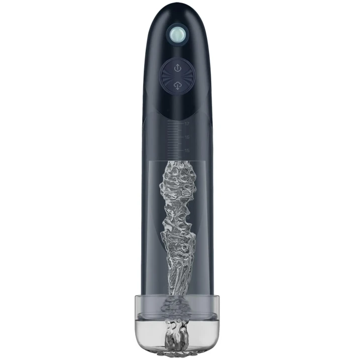 Automatyczna wodna pompa penisowa Hidden Desire Fusion X IPX8, silikonowy rękaw 30,5 cm