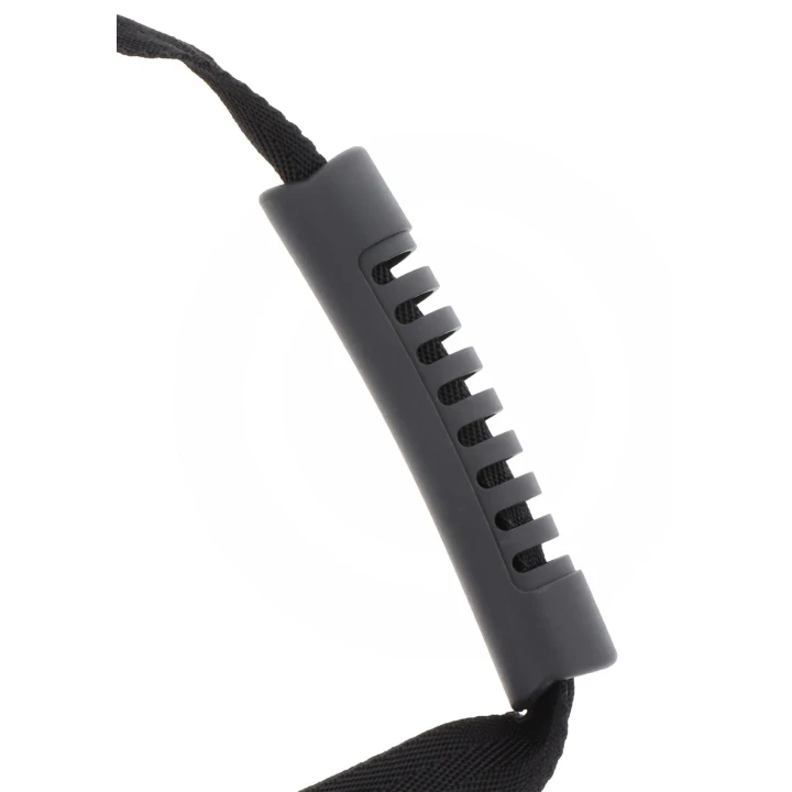 Regulowany pas intymny do podporu - TABOOM, nylonowy, długość 52 cm, kolor czarny