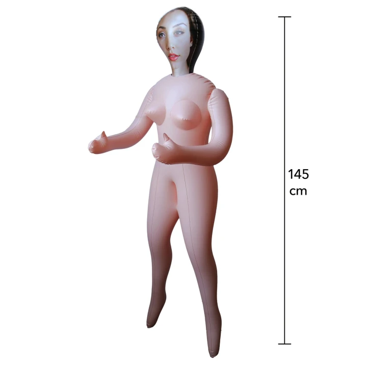 Realistyczna lalka dmuchana Thirsty Tiffany, pełnowymiarowa 150 cm, idealna do intymnych doświadczeń